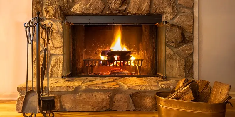 Fireplace Burning Overnight - Star Chimney Sweep San Antonio
